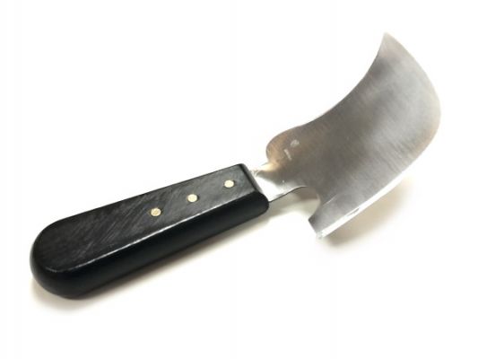 Quarter moon knife angled Professional quality | az-reptec